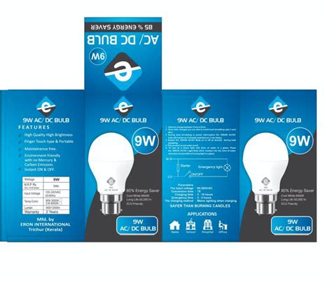 Cardboard Printed Led Bulb Box Packaging And Printing Service Rs