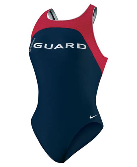 Nike Swim Suit Lifeguard Powerback Swimwear N73380 Lifeguard Equipment