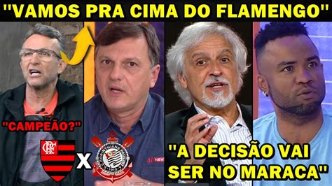 VAMOS RIR FLAMENGO DECIDE EM CASA VAMOS VER ENTÃO OLHA O QUE O