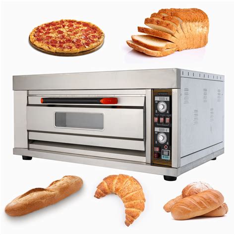 Stainless Steel One Deck Two Trays Commercial Bread Machine Bakery