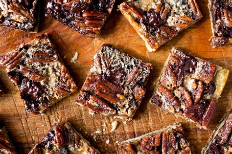 Chocolate Pecan Bars Recipe Nyt Cooking