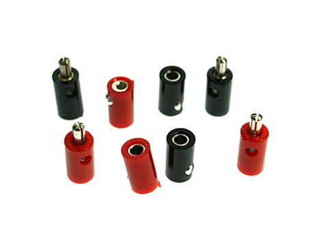 Ml Train Bananenstecker Buchsen Set St Ck Spur G Schwarz Rot