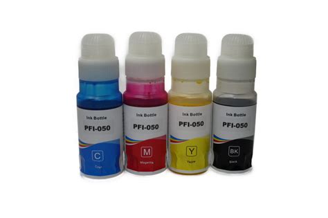 Canon Pfi Compatible Set Of Pigment Ink Tanks Refillink