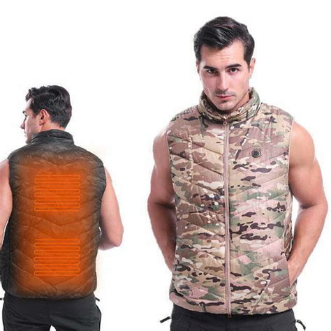 Gilet Chauffant Chasse CP Camo Vestes Chauffantes FR