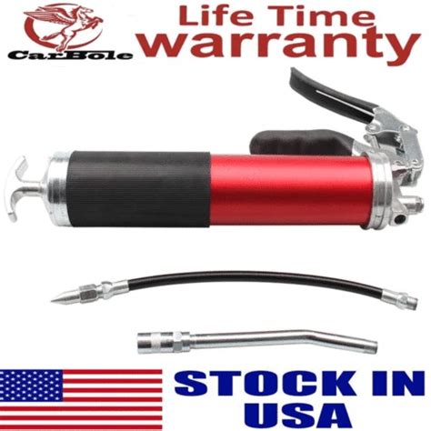 Carbole Heavy Duty Grease Gun Hd 4500 Psi Anodized Aluminum Pistol Grip