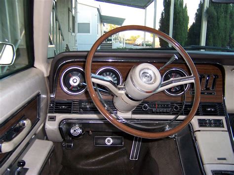 67 Ford Thunderbird Dash Taken From The Back Seat Note T Flickr