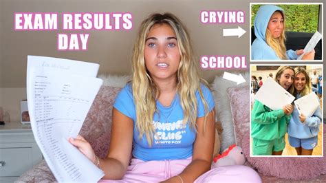 Exam Results Day Vlog The Most Emotional Day I Ve Ever Had Rosie