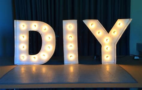 Diy cómo hacer letras luminosas habitissimo