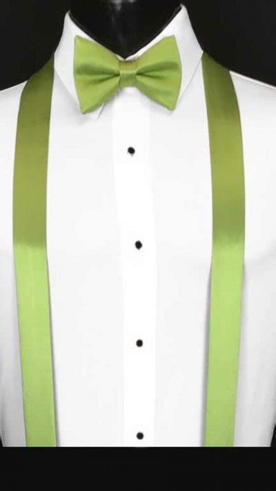 Apple Green Suspenders Tuxedo Suits San Jose