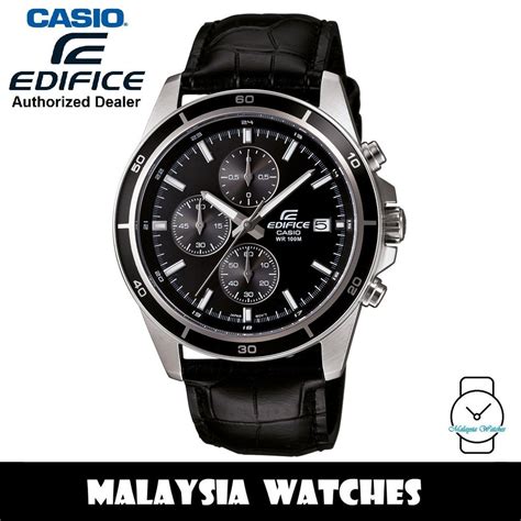 Official Warranty Casio Edifice Efr L A Quartz Analog Stainless