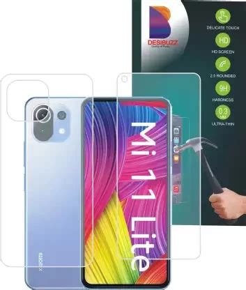 Dealsplant Premium Quality Super D Full Temper Glass For Mi Lite