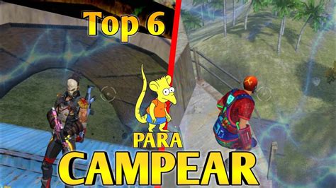 MEJORES LUGARES PARA CAMPEAR EN FREE FIRE Mapa Bermuda YouTube