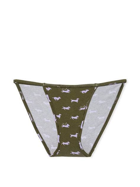 Buy Cotton String Bikini Panty Online Style ID 112511036B50 Victoria S Secret India