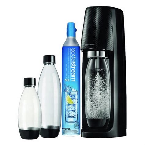 Аппарат для Газирования Воды Sodastream Spirit Black Megapack 3 Флакона ...