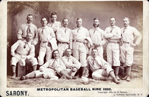 Vintage Photos Of Baseball Teams Of The 19th And 20th Centuries