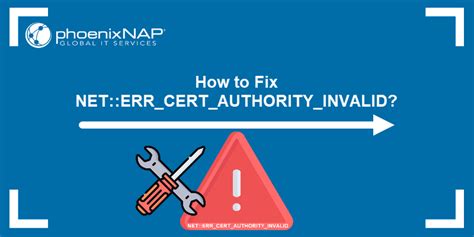 How To Fix Net Err Cert Authority Invalid C Ng Ng Linux