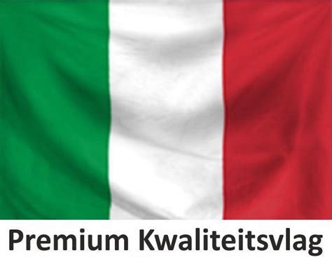 Italiaanse Vlag Italie 70x100cm Premium Kwaliteitsvlag Geschikt