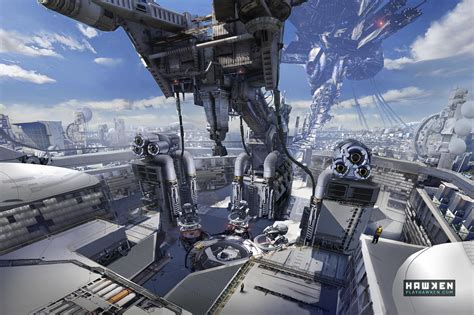 Hawken Onlone Mech Mecha Shooter Sci Fi 85 Wallpapers Hd