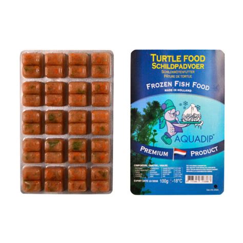 Aquadip Frozen Turtle Food Blister Pack Fishden Aquatics