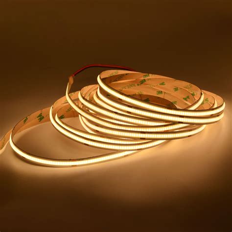 Cri Flexible Chips M Cob Led Strip Lights V V Fcob K K