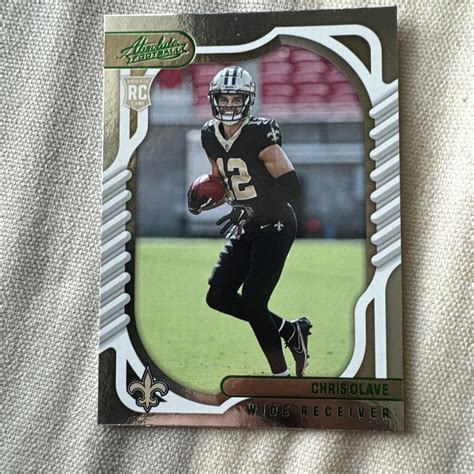 2022 Panini Absolute Rookies Green 109 Chris Olave RC EBay