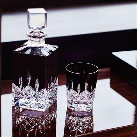 Waterford Crystal Lismore Black Square Decanter Crystal Classics