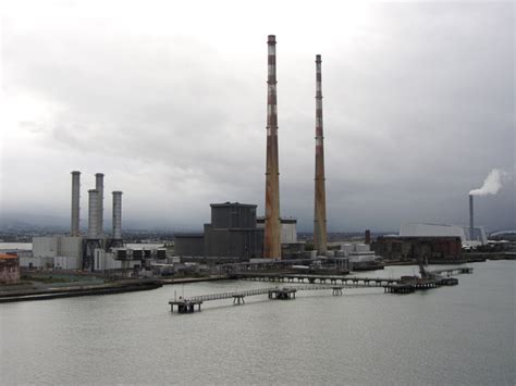 Poolbeg Power Station Dublin © Gareth James Geograph Ireland