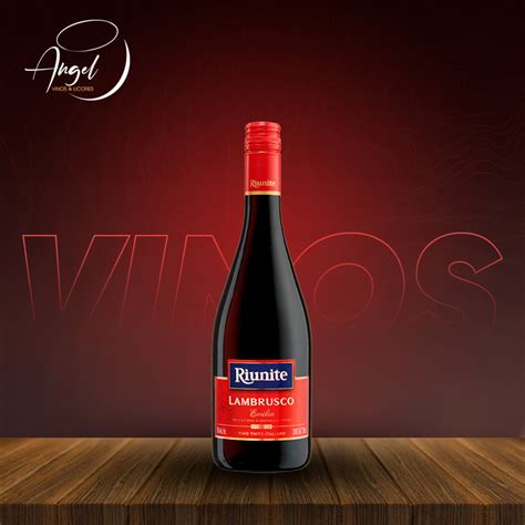 Vino Tinto Riunite Lambrusco Ml Vinos Y Licores Angel