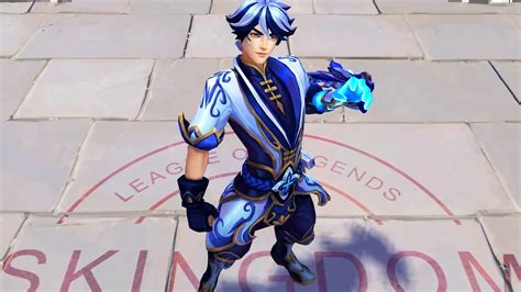 Porcelain Protector Ezreal Detailed Skin Spotlight League Of Legends