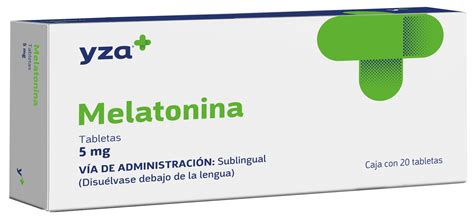 Yza Melatonina Sl 5mg