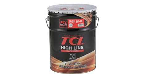 Масло моторное TCL High Line 5w40, синтетическое, API SP/CF ...