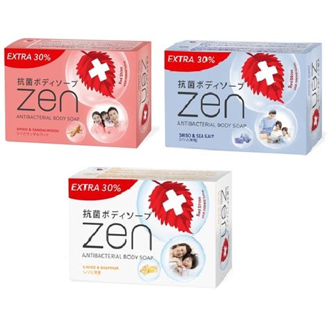 Zen Sabun Antibacterial Body Soap 70 Gram Sabun Mandi Batang Zen Anti