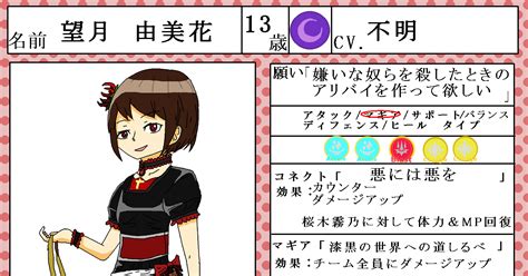 魔法少女まどかマギカ マギレコ風オリジナルキャラ「望月由美花」 内村翔兵のイラスト Pixiv