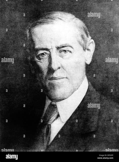 President Woodrow Wilson 1917 Black And White Stock Photos And Images Alamy