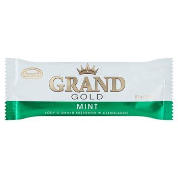 Koral Grand Gold Lody o smaku miętowym w czekoladzie 120 ml Zakupy