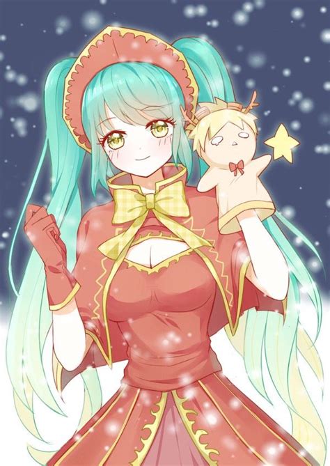 Silent Night Sona League Of Legends Silent Night Ofc Anime Vocaloid Hentai Geeky Zelda