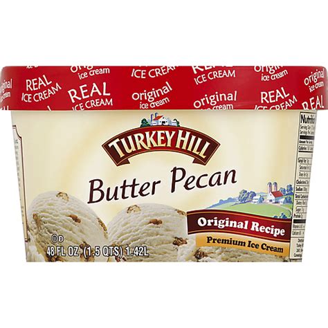 Turkey Hill® Butter Pecan Frozen Dairy Dessert 48 Fl Oz Carton Ice