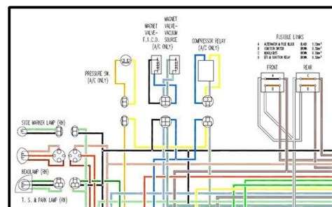 1977 280z Wiring Diagram In Color Wiring Diagrams Classic Zcar Club