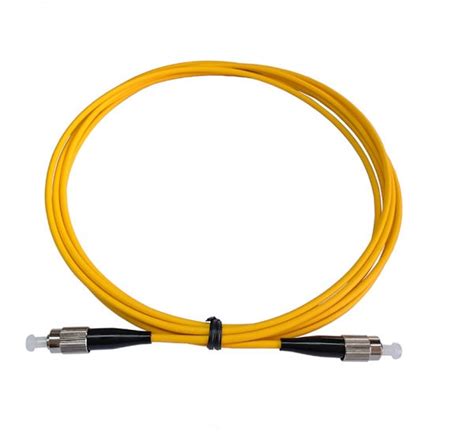 PATCH CORD DE F O MONOMODO 3MM SIMPLEX FC UPC FC UPC 10 METROS SIIS