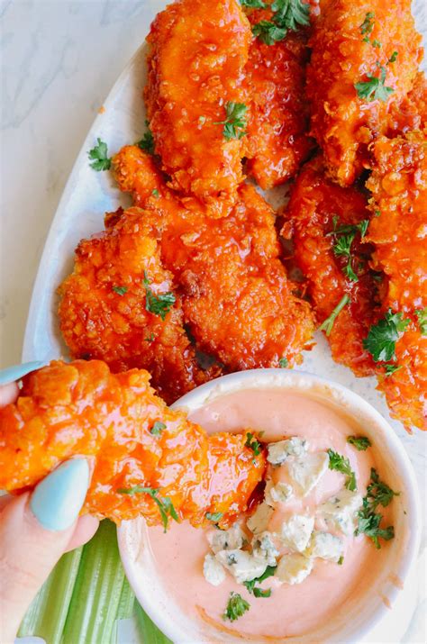 Air Fryer Buffalo Chicken Tenders Your Healthy Beginning