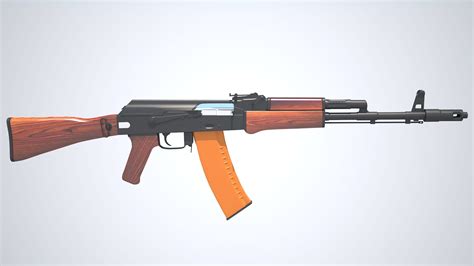 Ak 47 Free 3d Model Obj Free3d