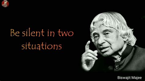 Be Silent In Two Situations New Apj Abdul Kalam Sir Whatsapp Status