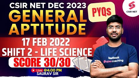 Csir Net Dec General Aptitude Pyq Solution Feb Shift