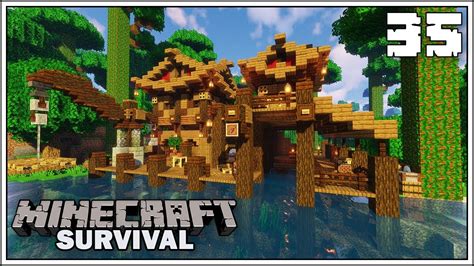 LET S BUILD A FISHING WAREHOUSE Episode 35 Minecraft 1 14 4 Survival