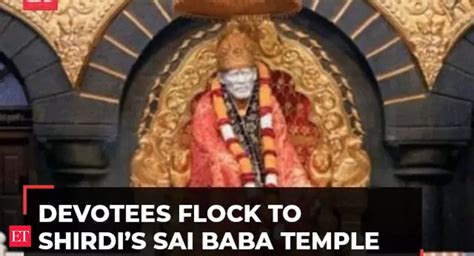 Sai Baba Vijaya Dashmi Devotees Flock To Shirdis Sai Baba Temple