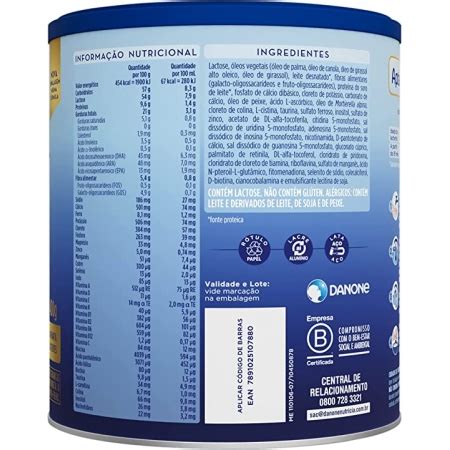 Fórmula Infantil Aptamil Premium 2 Danone A partir de 6 meses 400g