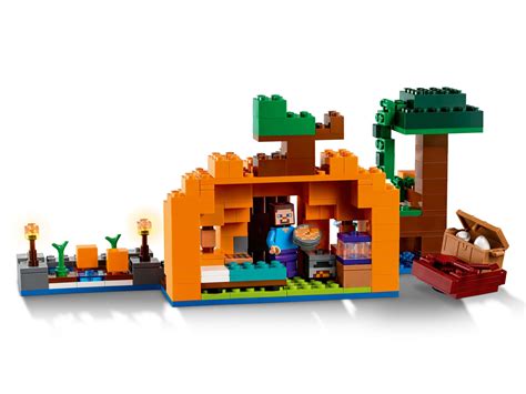 Lego Minecraft Dyniowa Farma Por Wnaj Ceny Promoklocki Pl