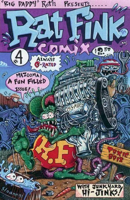 Rat Fink Comix Rat Fink Rats Ed Roth Art