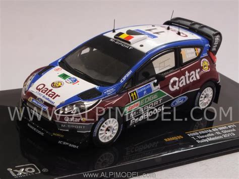 IXO MODELS RAM535 Ford Fiesta WRC 11 Rally Mexico 2013 Neuville