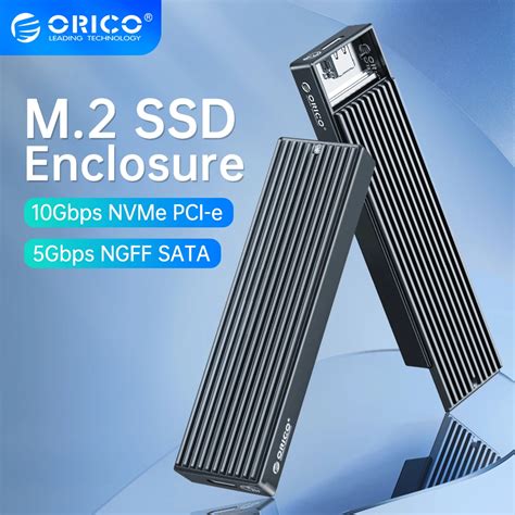 ORICO boîtier pour SSD M 2 NVMe USB Type C Gen2 10Gbps PCIe 5Gbps